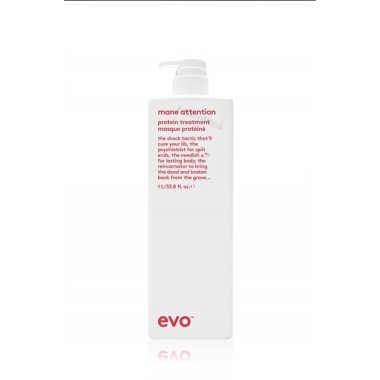 EVO (ЭВО)  Укрепляющий Протеиновый Уход для Волос  (Mane Attention Protein Treatment) 1000 мл