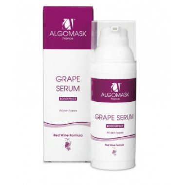 Algomask (Альгомаск) Виноградная сыворотка для лица c эффектом Ботокса (Grape serum with Botox effect), 50 мл.