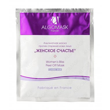 Algomask (Альгомаск)  Маска против старения кожи лица Женское счастье (Women's bliss Peel off mask) 25 гр