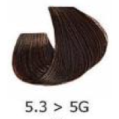 Artego  (Артего) 5.3 - 5G - светло коричневый с золотистым оттенком Стойкая крем-краска для волос ARTEGO IT'S COLOR, 150 мл