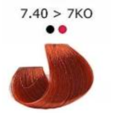 Artego  (Артего) 7.40 -7KO оранжевый блондин Стойкая крем-краска для волос ARTEGO IT'S COLOR, 150 мл