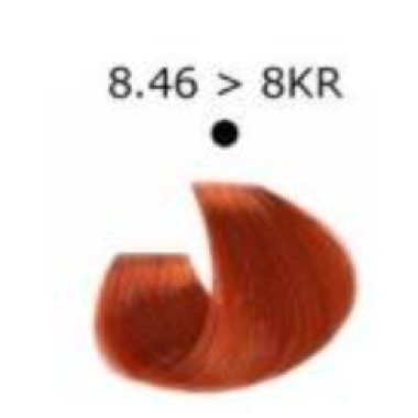 Artego  (Артего) 8.46 - 8KR light copper red blonde Стойкая крем-краска для волос ARTEGO IT'S COLOR, 150 мл