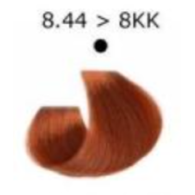 Artego  (Артего) 8.44 - 8KK - светлый блондин, интенсивно-медный Стойкая крем-краска для волос ARTEGO IT'S COLOR, 150 мл