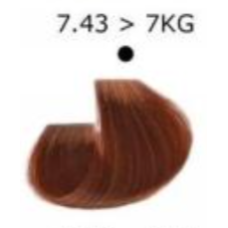 Artego  (Артего) 7.43 - 7KG - русый с золотисто-медным оттенком Стойкая крем-краска для волос ARTEGO IT'S COLOR, 150 мл