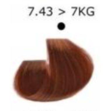 Artego  (Артего) 7.43 - 7KG - русый с золотисто-медным оттенком Стойкая крем-краска для волос ARTEGO IT'S COLOR, 150 мл