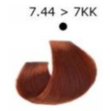 Artego  (Артего) 7.44 - 7КК  - русый, интенсивно-медный Стойкая крем-краска для волос ARTEGO IT'S COLOR, 150 мл