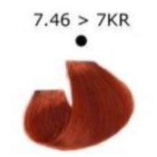 Artego  (Артего) 7.46 - 7KR medium copper red blonde Стойкая крем-краска для волос ARTEGO IT'S COLOR, 150 мл