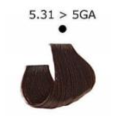 Artego  (Артего) 5.31- 5GA - холодный, светло-коричневый с золотым оттен. Стойкая крем-краска для волос ARTEGO IT'S COLOR, 150 мл