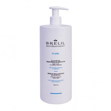 Brelil (Брелил) Шампунь для жирных волос (Sebum Balancing Shampoo) 1000 мл