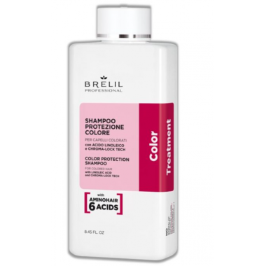 Brelil (Брелил) Шампунь для Защиты Цвета Окрашенных Волос (Amino Treatment Shampoo) 250 мл