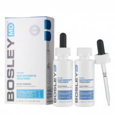 Bosley (Бослей) -Усилитель роста волос для мужчин 5% /For Men Hair Regrowth Treatment 5% Dropper Bosley MD, 2*60 мл