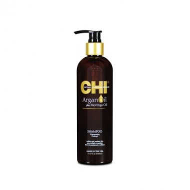 CHI  - Шампунь с маслом арганы и маслом моринга Chi Argan Oil Plus Moringa Oil Shampoo 340 мл