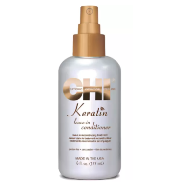 CHI (ЧИ)-  Несмываемый увлажняющий кондиционер Keratin Leave in Conditioner, 177 мл