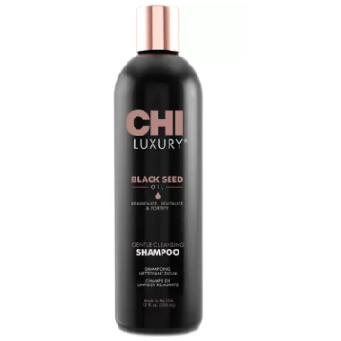 CHI - ШАМПУНЬ УВЛАЖНЯЮЩИЙ ДЛЯ МЯГКОГО ОЧИЩЕНИЯ LUXURY BLACK SEED OIL GENTLE CLEANSING SHAMPOO 355 мл CHI - ШАМПУНЬ УВЛАЖНЯЮЩИЙ ДЛЯ МЯГКОГО ОЧИЩЕНИЯ LUXURY BLACK SEED OIL GENTLE CLEANSING SHAMPOO 355 мл