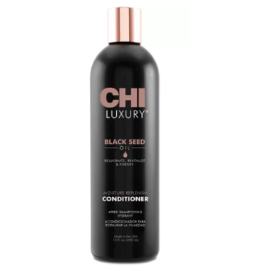 CHI  ( ЧИ) - Кондиционер увлажняющий для мягкого очищения Luxury Black Seed Oil Moisture Replenish Conditioner, 355 мл