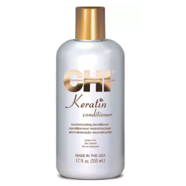 CHI   Кератиновый восстанавливающий  кондиционер KERATIN CONDITIONER, 355 мл