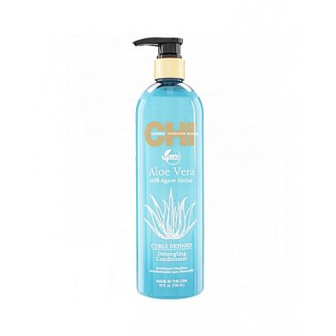 CHI  - Кондиционер разглаживающий  Aloe Vera with Agave Nectar 710 мл