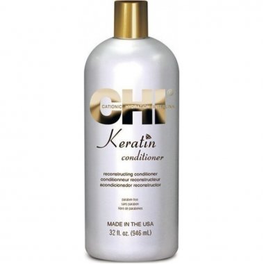 CHI   Кератиновый восстанавливающий  кондиционер KERATIN CONDITIONER, 946 МЛ