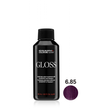 Color Me GLOSS   ( Колор Ми  глосс ) 6.85 / 6VM DARK.BLONDE.VIOLET.MAHOGANY/Полуперманентный гелевый краситель c кислым pH (ГЛОСС )    60 мл