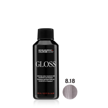 Color Me GLOSS   ( Колор Ми  глосс ) 8.18 / 8AV LIGHT.BLONDE.ASH.VIOLET/Полуперманентный гелевый краситель c кислым pH   ( ГЛОСС ,ПОЛУПЕРМАНЕНТ )    60 мл