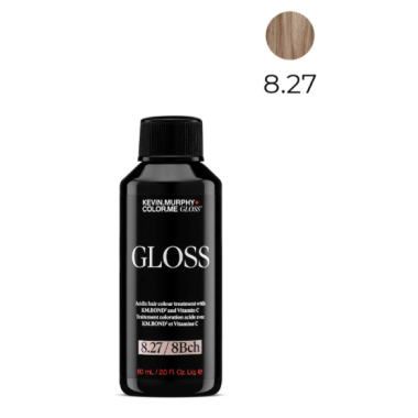 Color Me GLOSS   ( Колор Ми)  8.27 / 8BCh LIGHT.BLONDE.BEIGE.CHOCOLATE Полуперманентный гелевый краситель c кислым pH (ГЛОСС ) 60 мл Новинка!