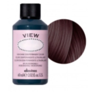 Davines (Давинес)  3,51  Махагоново-пепельный темно-коричневый  Деми краска  VIEW 60 мл