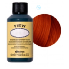 Davines (Давинес)  4,44  Интенсивно-медный коричневый  Деми краска  VIEW 60 мл