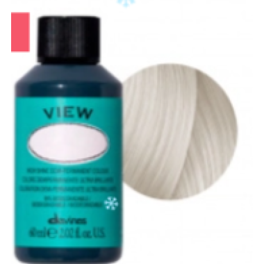 Davines (Давинес)  10,0   Самый светлый блонд    Деми краска  VIEW 60 мл НОВИНКА!!!