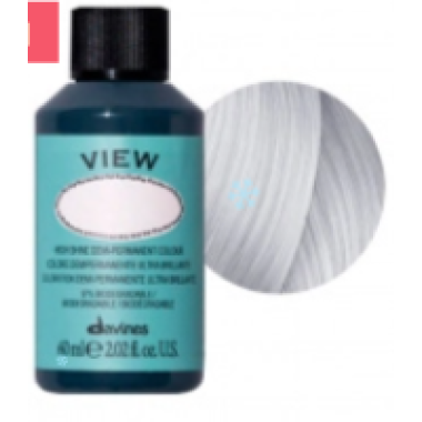 Davines (Давинес)  10,1  Пепельный самый светлый блонд Деми краска  VIEW 60 мл НОВИНКА!!!