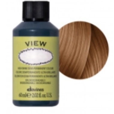 Davines (Давинес) 5,34  Золотисто-медный светло-коричневый  Деми краска  VIEW 60 мл