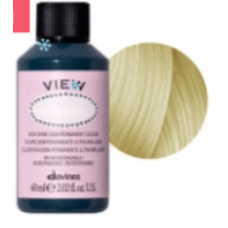 Davines (Давинес)  9,78   Бежево-зеленоватый очень светлый блонд  Деми краска  VIEW 60 мл