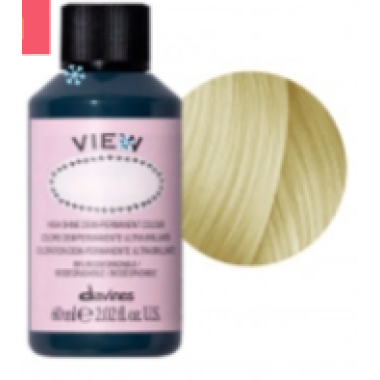 Davines (Давинес)  9,78   Бежево-зеленоватый очень светлый блонд  Деми краска  VIEW 60 мл