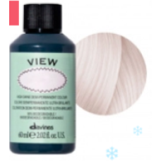 Davines (Давинес)  10,23  Ирисово-золотистый самый светлый блонд  Деми краска  VIEW 60 мл.