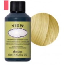 Davines (Давинес)  9,32   Золотисто-ирисовый очень светлый блонд   Деми краска  VIEW 60 мл