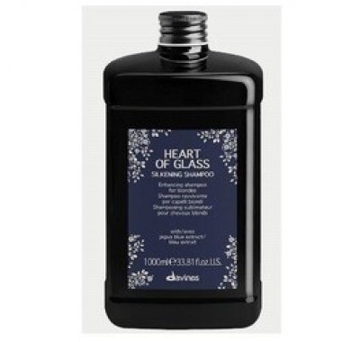 DAVINES ( Давинес)  -Шампунь для сияния блонд-Heart of glass silkening shampoo, 1000мл