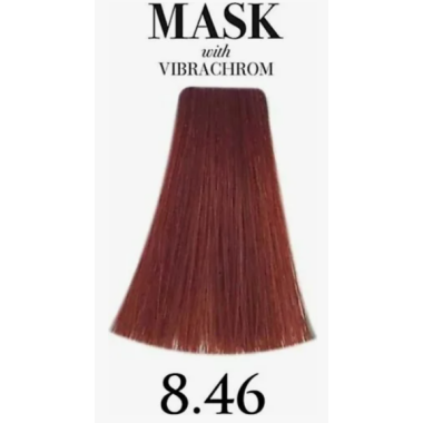 Davines (Давинес)  8,46 Медно-красный светлый блонд Краска для волос ( Mask c Vibrachrom), 100 мл