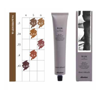 Davines (Давинес) 5,3 Золотистый светло-коричневый Краска для волос ( Mask c Vibrachrom), 100 мл Davines (Давинес) 5,3 Золотистый светло-коричневый Краска для волос ( Mask c Vibrachrom), 100 мл