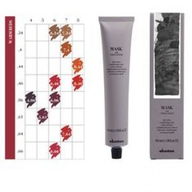 Davines (Давинес)  7,34 Золотисто-медный средний блонд Краска для волос ( Mask c Vibrachrom), 100 мл