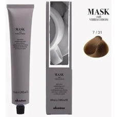 Davines (Давинес)  7.31  Золотисто-пепельный средний блонд Краска для волос ( Mask c Vibrachrom), 100 мл