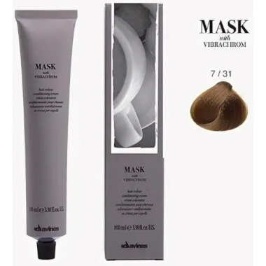 Davines (Давинес) 7.31 Золотисто-пепельный средний блонд Краска для волос ( Mask c Vibrachrom), 100 мл Davines (Давинес) 7.31 Золотисто-пепельный средний блонд Краска для волос ( Mask c Vibrachrom), 100 мл