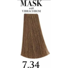 Davines (Давинес)  7,34 Золотисто-медный средний блонд Краска для волос ( Mask c Vibrachrom), 100 мл