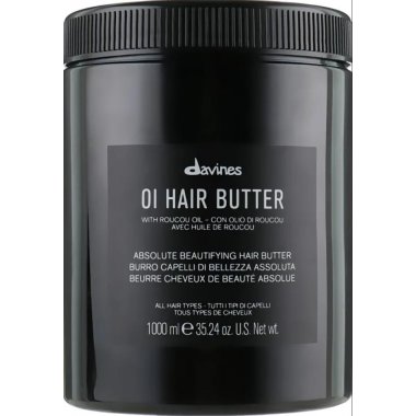 Davines (Давинес) Питательное Масло для Абсолютной Красоты Волос ( OI Hair butter ) 1000 мл