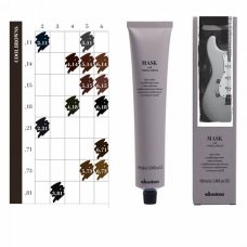 Davines (Давинес)  6,15 Пепельно-махагоновый темный блонд Краска для волос ( Mask c Vibrachrom), 100 мл