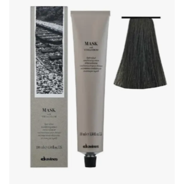 Davines (Давинес)  7,11 Интенсивно-пепельный средний блонд Краска для волос ( Mask c Vibrachrom), 100 мл