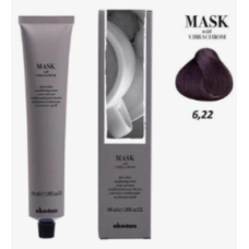 Davines (Давинес) 6.22  Интенсивно-ирисовый темный блонд Краска для волос ( Mask c Vibrachrom), 100 мл