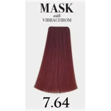 Davines (Давинес)  7,64 Красно-медный средний блонд Краска для волос ( Mask c Vibrachrom), 100 мл
