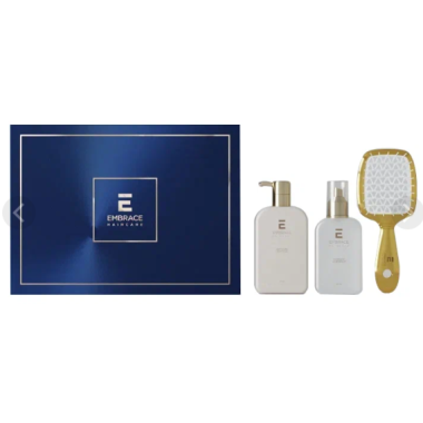EMBRACE Haircare - Набор для волос Зимняя полночь  (шампунь Softcore Shampoo 250мл + сыворотка Silk Glow Hair Serum 220мл + расческа)