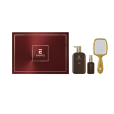 EMBRACE Haircare -Набор для  объёма волос Багровый эмбе (шампунь Voluminaire  250мл + масло Shine Restore Macadamia Oil 50мл + расческа)