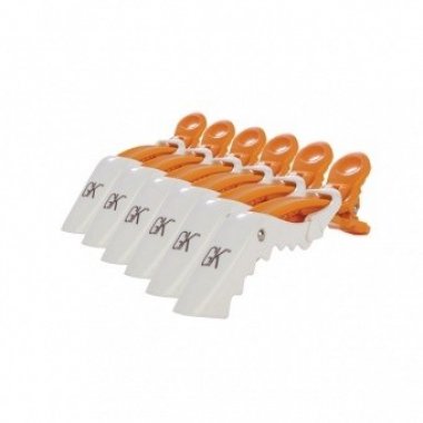 Global Keratin (Глобал Кератин) Зажимы 6 шт./ Shark Clips (pack of 6)GK