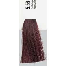  Global Keratin (Глобал Кератин)  5.56 Red Mahogany Красный Махагон КРЕМ-КРАСКА ДЛЯ ВОЛОС ( JUVEXIN CREAM COLOR GK ), 100мл